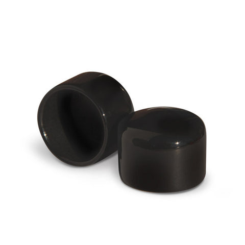 Black ColorLugs BoltCaps — flexible, durable and form-fitting vinyl lug bolt covers