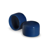 Blue ColorLugs BoltCaps — flexible, durable and form-fitting vinyl lug bolt covers