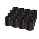 Multi-pack of black ColorLugs LugCaps — flexible, durable and form-fitting vinyl lug nut covers
