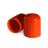 Orange ColorLugs LugCaps — flexible, durable and form-fitting vinyl lug nut covers