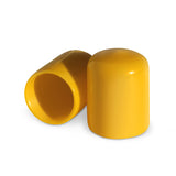 Yellow ColorLugs LugCaps — flexible, durable and form-fitting vinyl lug nut covers